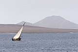 Insel: Sal  Wanderweg:  Ort: Palmeira Motiv: Segelboot Motivgruppe: Landscape Sea © Florian Drmer www.Cabo-Verde-Foto.com