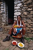 Santo Anto : Lispense : segundo pequeno almoo com milho verde e tomatinhos : People Recreation
Cabo Verde Foto Galeria