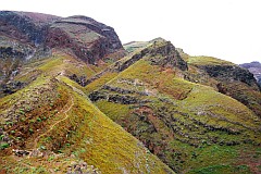 Insel: Santo Anto  Wanderweg: 316 Ort: Lispense Motiv: Aufstieg nach Mt. Tom Motivgruppe: Landscape Mountain © Pitt Reitmaier www.Cabo-Verde-Foto.com