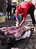Santiago : Ribeirao Manuel : open air pork butcher : People Work
Cabo Verde Foto Gallery
