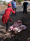 Santiago : Ribeirao Manuel : butcher : People Work
Cabo Verde Foto Gallery