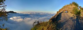 Santo Anto : Pico da Cruz : nuvens sobre o vale de Pal : Landscape Mountain
Cabo Verde Foto Galeria