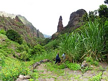 Santo Anto : Ribeira de Lombo de Pico : hiking trail : Landscape Agriculture
Cabo Verde Foto Gallery