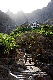 Santo Anto : R de Penede  : caminho vicinal : Landscape Mountain
Cabo Verde Foto Galeria
