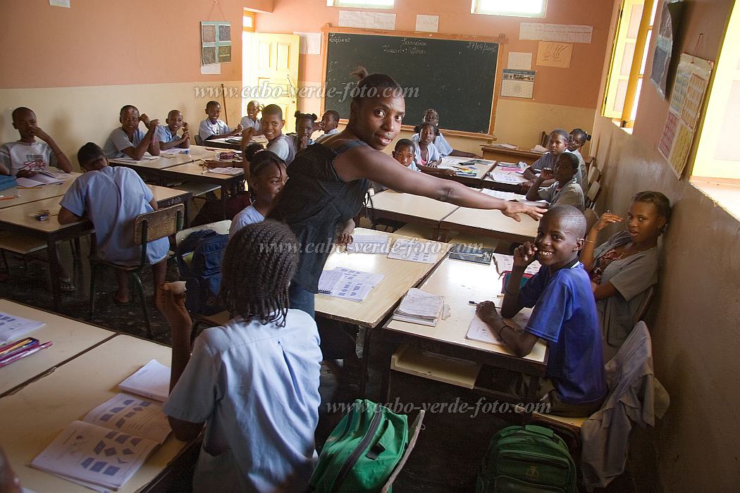 Maio : Vila do Maio : escola : People ChildrenCabo Verde Foto Gallery