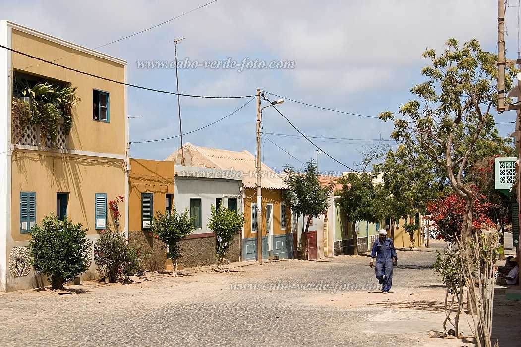 Boa Vista : Joo Galego : vila : Landscape TownCabo Verde Foto Gallery