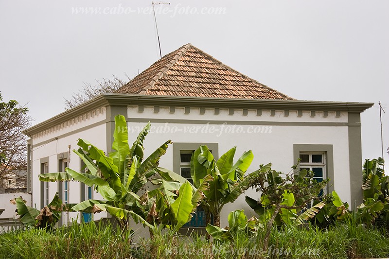 Brava : Villa Nova Sintra : banana : Landscape TownCabo Verde Foto Gallery
