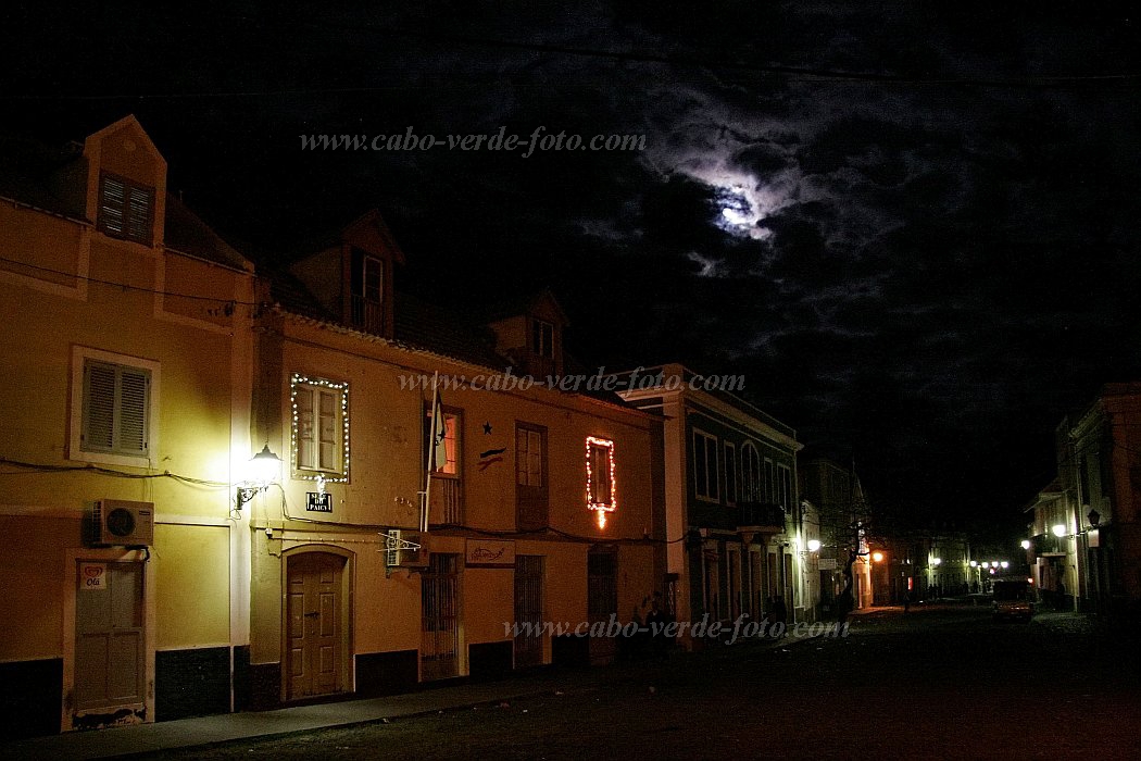Santo Anto : Ribeira Grande : noite : Landscape TownCabo Verde Foto Gallery