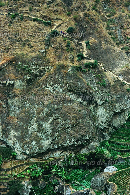 Santo Anto : Ribeira de Losna : caminho vizinal : Landscape MountainCabo Verde Foto Gallery