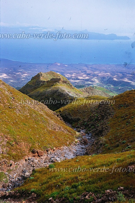 Santo Anto : Lispense Monte Tome : caminho : Landscape MountainCabo Verde Foto Gallery