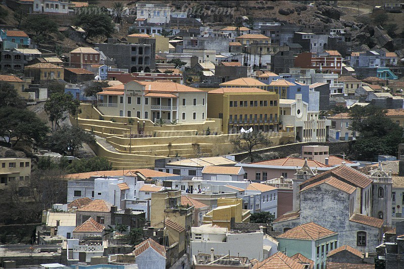 So Nicolau : Vala Ribeira Brava : tectos : Landscape TownCabo Verde Foto Gallery
