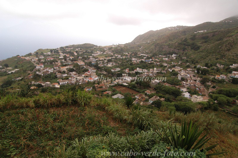 Brava : Vila Nova Sintra : view : Landscape TownCabo Verde Foto Gallery