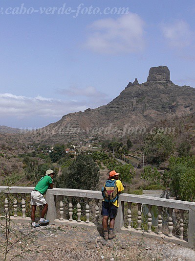 Santiago : So Jorge dos Orgaos : rocha : Landscape MountainCabo Verde Foto Gallery
