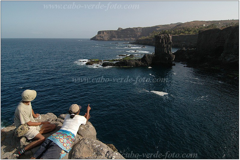 Santiago : Ponta Achada Leite : costa : Landscape SeaCabo Verde Foto Gallery