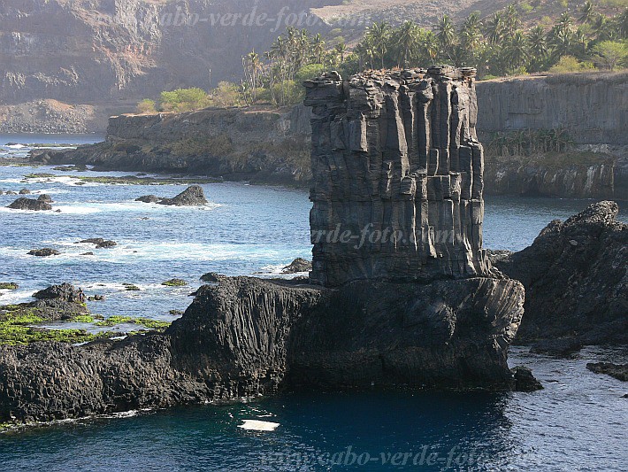 Santiago : Ponta Achada Leite : rocha : Landscape SeaCabo Verde Foto Gallery