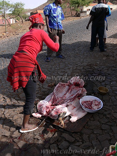 Santiago : Ribeirao Manuel : talho : People WorkCabo Verde Foto Gallery