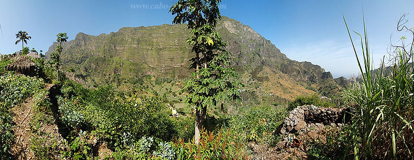 Santo Anto : Lombo Comprido : montanha : Landscape MountainCabo Verde Foto Gallery