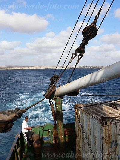 Insel: Maio  Wanderweg:  Ort: HMS Barlavento Motiv: Schiff Motivgruppe: Technology Transport © Pitt Reitmaier www.Cabo-Verde-Foto.com