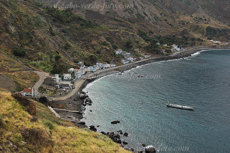 Brava : Faj d gua : bay : Landscape SeaCabo Verde Foto Gallery