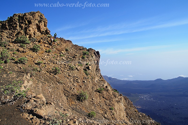 Fogo : Bordeira : vista da bordeira : Landscape MountainCabo Verde Foto Gallery