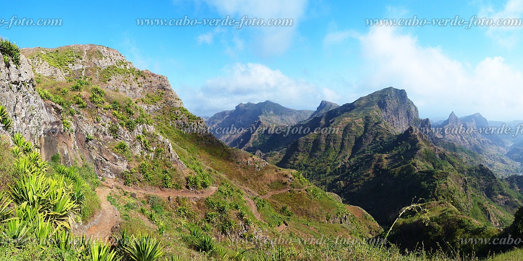 Insel: Santiago  Wanderweg: 509 Ort: Serra Malagueta Motiv: Wanderweg Sisal Motivgruppe: Landscape © Pitt Reitmaier www.Cabo-Verde-Foto.com