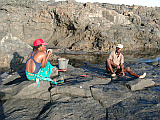 Insel: Santo Antão  Wanderweg: 318 Ort: Canjana Praia Formosa Motiv: Fischer Motivgruppe: History site © Pitt Reitmaier www.Cabo-Verde-Foto.com