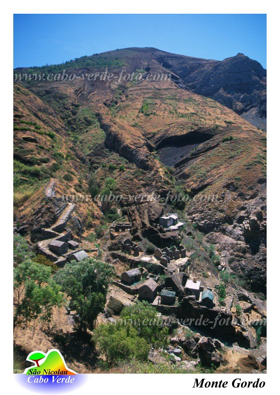 So Nicolau : Ribeira dos Calhaus : hiking trail : Landscape MountainCabo Verde Foto Gallery