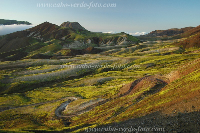 Santo Anto : Campo Redondo : vulco : LandscapeCabo Verde Foto Gallery