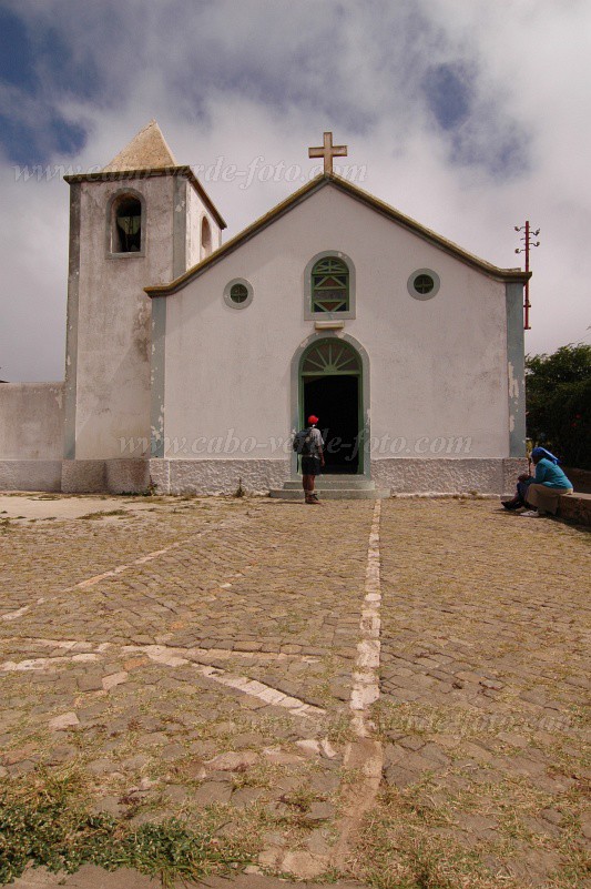 Brava : Nossa Senhora do Monte : igreja : Landscape TownCabo Verde Foto Gallery