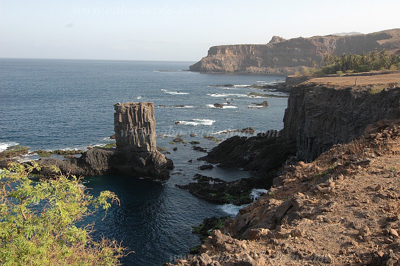 Santiago : Ponta Achada Leite : rocha : Landscape SeaCabo Verde Foto Gallery