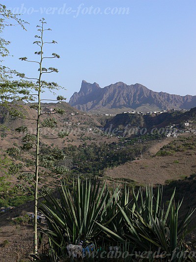 Insel: Santiago  Wanderweg:  Ort: Cabeca Carreira Motiv: Blick auf Pico da Antonia Motivgruppe: Landscape © Pitt Reitmaier www.Cabo-Verde-Foto.com