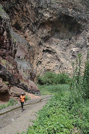 Santiago : Tabugal : hiking track : LandscapeCabo Verde Foto Gallery