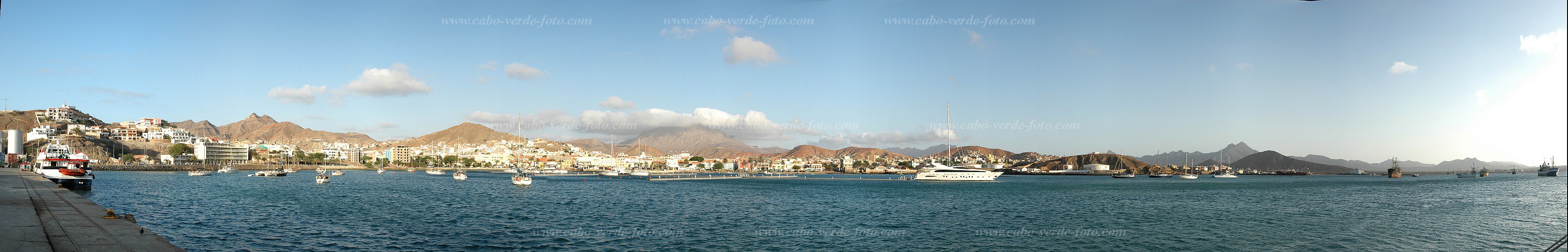 So Vicente : Mindelo : baia : Landscape SeaCabo Verde Foto Gallery