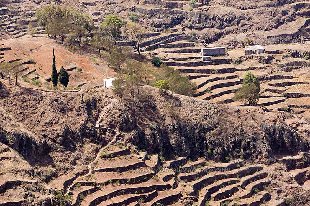 Santo Anto : Corda : caminho vicinal : Landscape MountainCabo Verde Foto Gallery