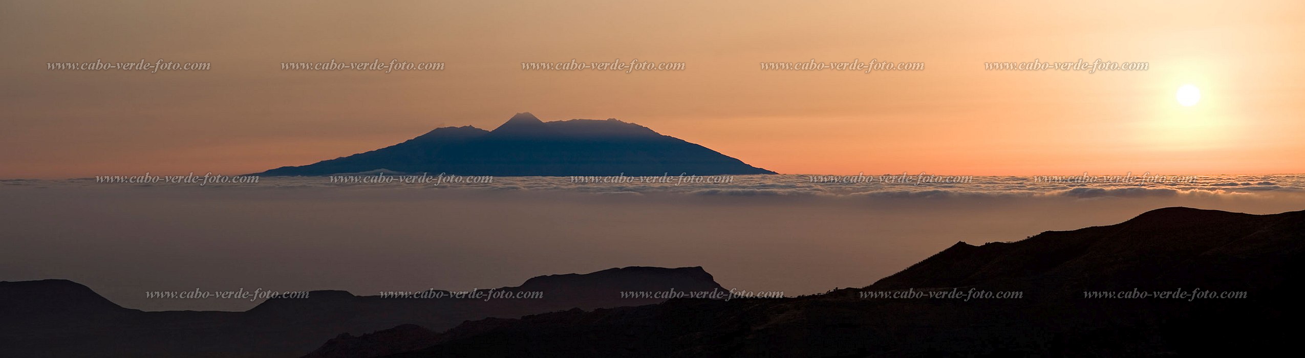 Insel: Santiago  Wanderweg:  Ort: Rui Vaz Motiv: Fogo Motivgruppe: Landscape Sea © Florian Drmer www.Cabo-Verde-Foto.com