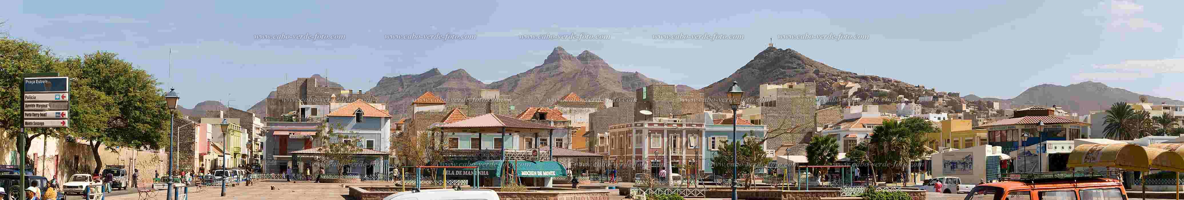 Insel: So Vicente  Wanderweg:  Ort: Mindelo Motiv: Stadtansicht Motivgruppe: Landscape Town © Florian Drmer www.Cabo-Verde-Foto.com